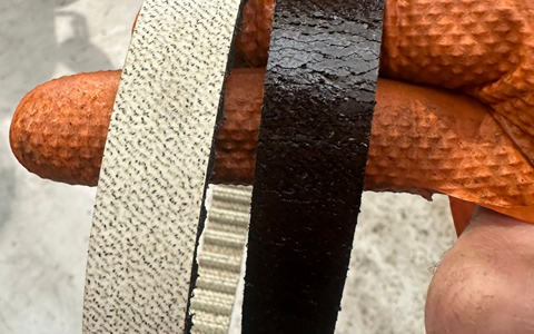 Cracked Timing Belt Cracked Timing Belt